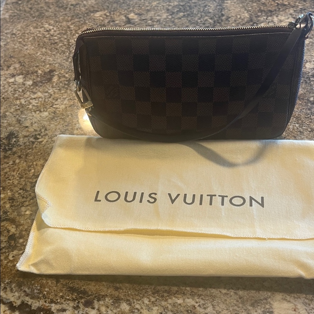 Louis Vuitton Dark Checkered Pouch